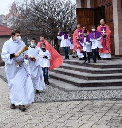 12.12.2021 - Poświęcenie figury Matki Bożej Niepokalanej