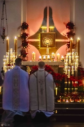 23.12.2024 - Roraty, Msza urodzinowa ks. Proboszcza